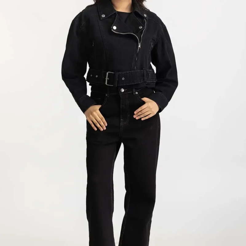 Denim Jacket (Black)