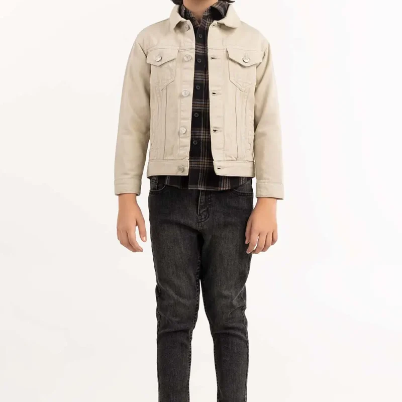 Toddler Boy Khaki Jacket