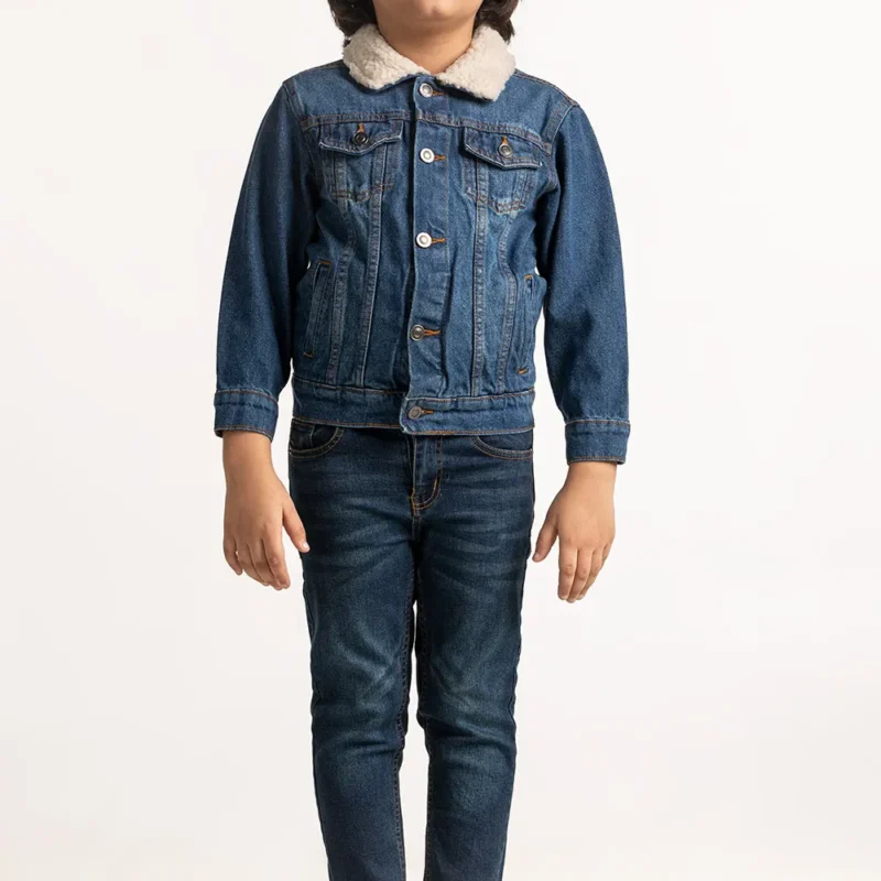 Junior Boys' Classic Denim Jacket 